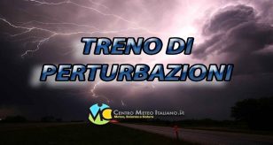 Meteo Italia - treno di perturbazioni e allerta precipitazioni