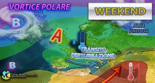 Meteo - Weekend ancora infestato dal maltempo con calo termico e neve anche sull'Appennino: i dettagli