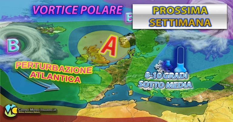Meteo – Nuovo colpo alla Primavera ad inizio settimana prossima: rispunta il maltempo, ma non per tutta Italia: i dettagli Meteo – Nuovo colpo alla Primavera ad inizio settimana prossima: rispunta il maltempo, ma non per tutta Italia: i dettagli