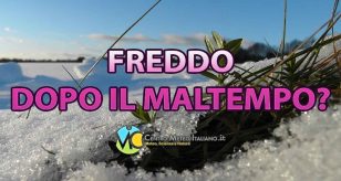 Meteo Italia - dopo il maltempo freddo e alta pressione