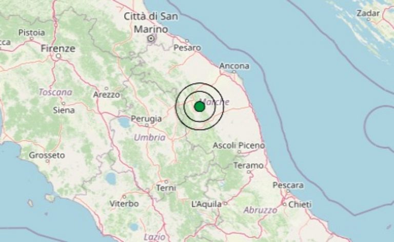 Terremoto oggi nelle Marche, venerdì 21 marzo 2025: scossa avvertita in provincia di Macerata. I dati ufficiali Ingv