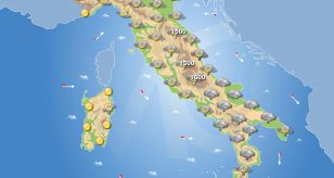 Previsioni meteo in Italia per domani 28 marzo 2025