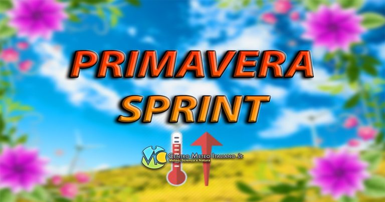 Meteo – La primavera ci prova in Italia con sole e clima piuttosto mite, ma sul finire del weekend cambio di circolazione