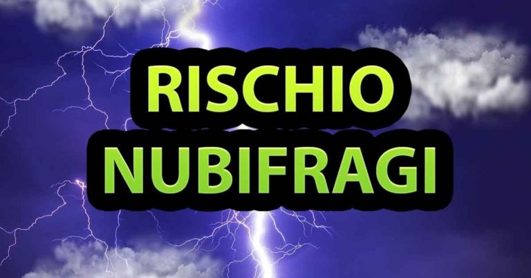 Meteo – Primavera in crisi: forte maltempo in arrivo con rischio nubifragi in Italia, ecco i dettagli