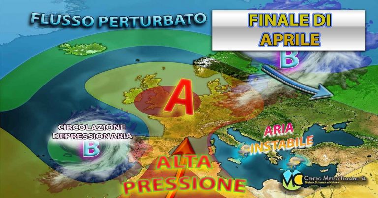 Meteo – Circolazione instabile spina nel fianco della Primavera, ancora maltempo ad inizio settimana con temporali Meteo – Circolazione instabile spina nel fianco della Primavera, ancora maltempo ad inizio settimana con temporali