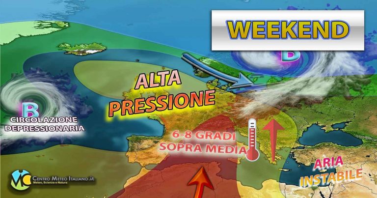 Meteo – Prima parte del Weekend ok, poi peggiora con possibilità di nuove piogge: i dettagli Meteo – Prima parte del Weekend ok, poi peggiora con possibilità di nuove piogge: i dettagli