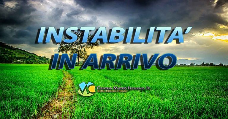 Meteo – Primavera nuovamente in crisi ad inizio settimana con il ritorno dei temporali con calo termico: i dettagli Meteo – Primavera nuovamente in crisi ad inizio settimana con il ritorno dei temporali con calo termico: i dettagli