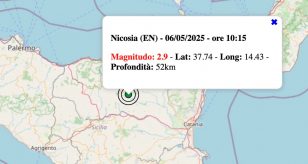 terremoto oggi 6 maggio 2025 sicilia
