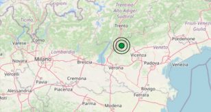 Terremoto oggi
