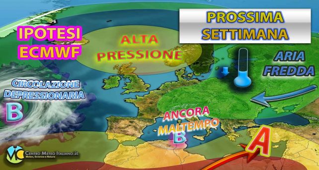 Meteo - Italia esposta ancora al maltempo la prossima settimana, Primavera zoppicante: la tendenza