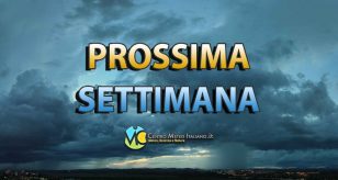 Meteo Italia - prossima settimana in compagnia di piogge e temporali