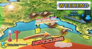 Meteo - Minaccia maltempo insistente anche nel Weekend, con piogge e temporali in arrivo: i dettagli