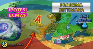 Meteo - Primavera ko: forte perturbazione in arrivo la prossima settimana con rischio nubifragi: ecco dove