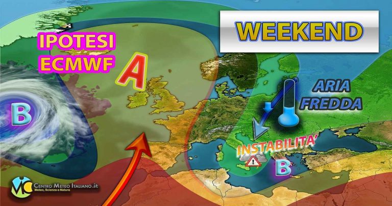 Meteo – Weekend con tempo in miglioramento, ma con temperature in calo per aria fredda in discesa da nord-est Meteo – Weekend con tempo in miglioramento, ma con temperature in calo per aria fredda in discesa da nord-est