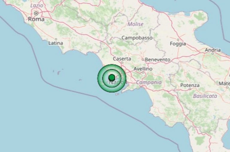 Terremoto in Campania oggi, martedì 13 maggio 2025: scossa M 4.4 ai Campi Flegrei. I dati ufficiali Ingv Terremoto in Campania oggi, martedì 13 maggio 2025: scossa M 4.4 ai Campi Flegrei. I dati ufficiali Ingv