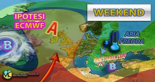 Meteo - Il maltempo si accampa in Italia anche nel Weekend, con temporali in arrivo: ecco i dettagli