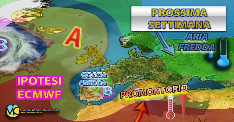 Meteo Italia – dopo il weekend breve rimonta dell’alta pressione ma maltempo sempre dietro l’angolo Meteo Italia – dopo il weekend breve rimonta dell’alta pressione ma maltempo sempre dietro l’angolo