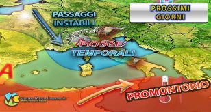 Meteo - Doppio attacco di maltempo in arrivo in Italia, Primavera nuovamente in stand-by: i dettagli