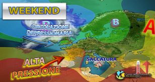 Meteo - Maltempo ad oltranza anche nel Weekend a causa dell'afflusso di correnti atlantiche: i dettagli