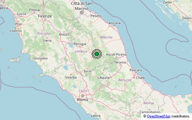 Terremoto oggi in Umbria, giovedì 22 maggio 2025: scossa M 2.5 in provincia di Perugia. I dati ufficiali Ingv Terremoto oggi in Umbria, giovedì 22 maggio 2025: scossa M 2.5 in provincia di Perugia. I dati ufficiali Ingv