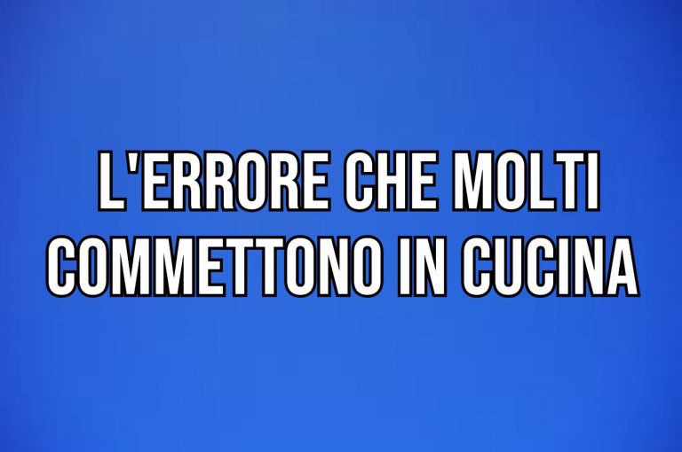 La dott.ssa Nartea svela un errore che molti commettono in cucina: alla lunga può diventare dannoso per la salute