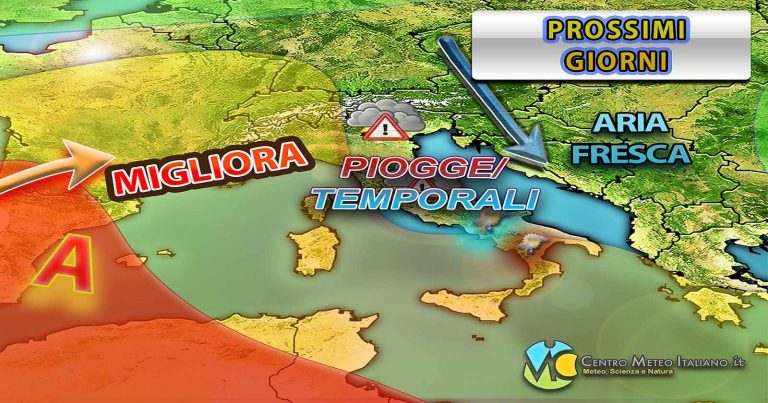 Meteo – Rapido passaggio instabile in Italia con piogge e temporali anche intensi nel corso della giornata odierna Meteo – Rapido passaggio instabile in Italia con piogge e temporali anche intensi nel corso della giornata odierna