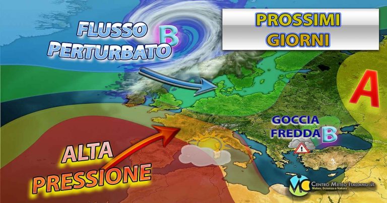 Meteo – Il maltempo si gioca le sue ultime cartucce, con piogge e temporali ancora in arrivo: i dettagli