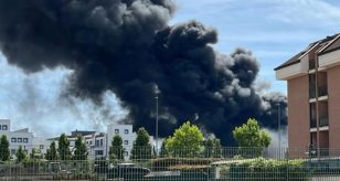 incendio università tuscia viterbo