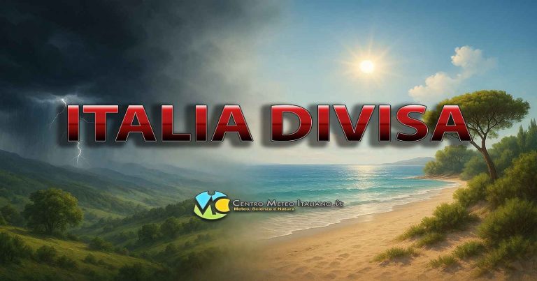 Meteo – Maltempo anche intenso atteso al Nord, caldo africano al Centro-Sud con temperature anche oltre i 40°C Meteo – Maltempo anche intenso atteso al Nord, caldo africano al Centro-Sud con temperature anche oltre i 40°C