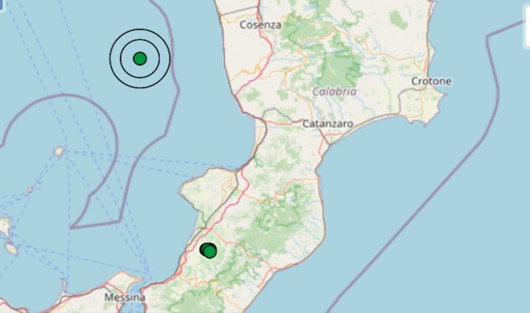 Terremoto oggi in Calabria, 10 giugno, scossa di magnitudo 3.5 nel Tirreno Meridionale – Dati INGV Terremoto oggi in Calabria, 10 giugno, scossa di magnitudo 3.5 nel Tirreno Meridionale – Dati INGV