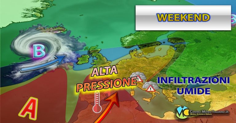 Meteo – Alle porte di un Weekend estivo, ma con temporali sempre presenti: ecco dove