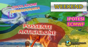 Possente anticiclone in espansione sull'Europa