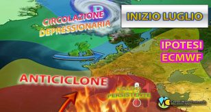 Meteo - tendenza inizio luglio