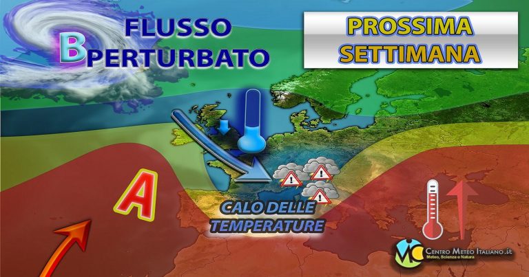 Meteo Italia – In arrivo piogge, temporali ed un deciso calo termico con clima più fresco la prossima settimana Meteo Italia – In arrivo piogge, temporali ed un deciso calo termico con clima più fresco la prossima settimana