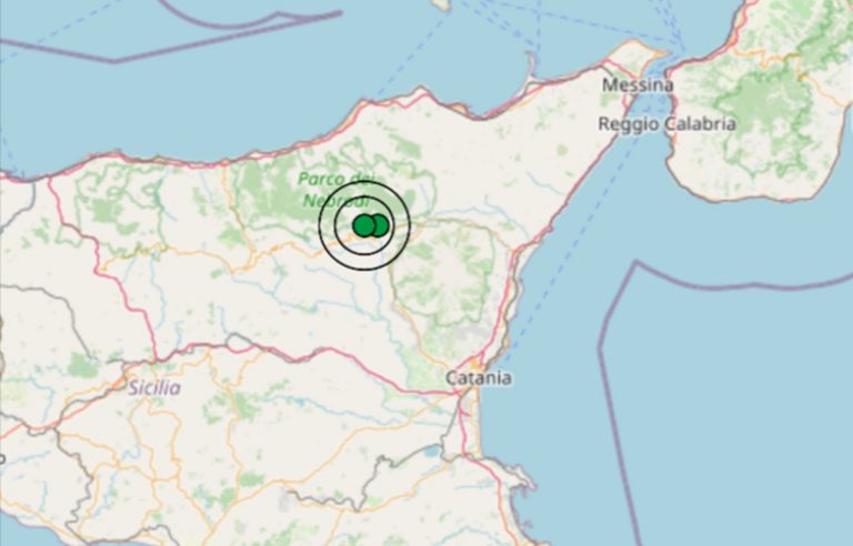 Terremoto oggi in Sicilia, 6 luglio, scossa m 3.3 in provincia di Messina: Dati Ingv Terremoto oggi in Sicilia, 6 luglio, scossa m 3.3 in provincia di Messina: Dati Ingv