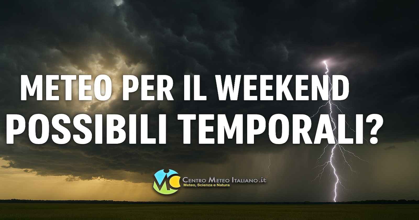 Meteo weekend, possibile un peggioramento su alcune regioni