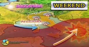 Meteo - Nuova irruzione di maltempo in arrivo nel Weekend, con temporali e possibili grandinate: ecco dove