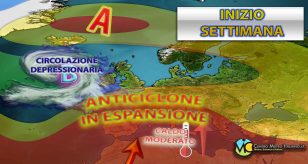 Meteo - Maltempo residuale per lunedì in Italia, poi spazio all'Anticiclone: ecco i dettagli
