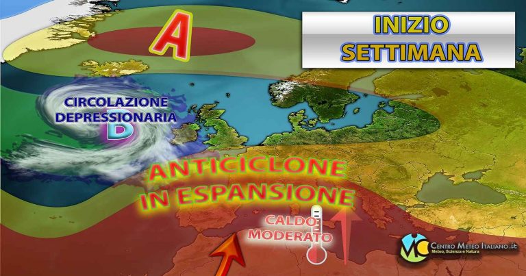 Meteo – Maltempo residuale per lunedì in Italia, poi spazio all’Anticiclone: ecco i dettagli