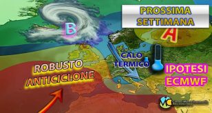 Meteo Italia - dopo il caldo nuova fase fresca e instabile possibile