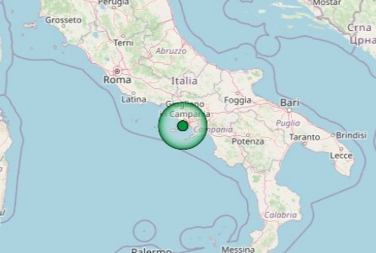 Terremoto oggi in Campania, venerdì 18 luglio 2025: scossa M 4.0 ai Campi Flegrei. I dati ufficiali Ingv