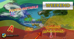 Meteo - Colpo all'Anticiclone nel Weekend, con forti temporali e possibili nubifragi e grandinate, ma non ovunque