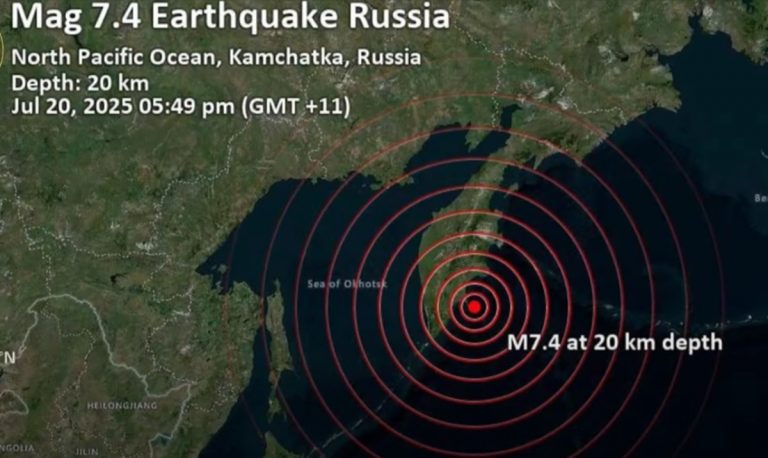 Terremoti, sequenza di forti scosse in Kamchatka, rientrata l’allerta tsunami Terremoti, sequenza di forti scosse in Kamchatka, rientrata l’allerta tsunami