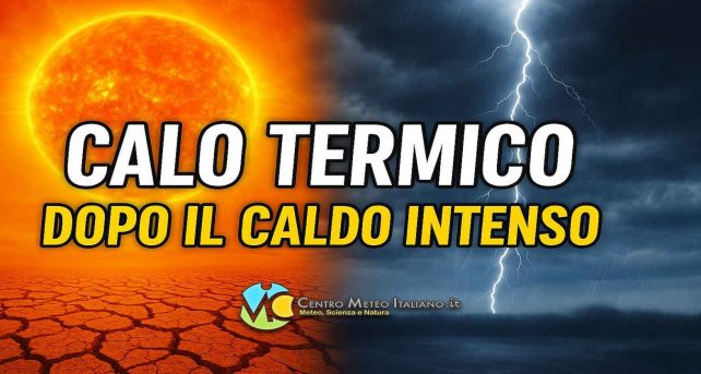 Meteo Italia - dopo il caldo afoso generale rinfrescata