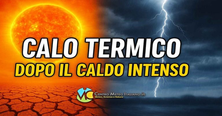 Meteo – Possibile peggioramento entro il weekend con piogge e temporali e generale rinfrescata in tutta Italia