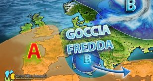 Meteo - Estate in crisi totale, possibile goccia fredda in arrivo nella prima settimana di Agosto, con temporali e grandinate