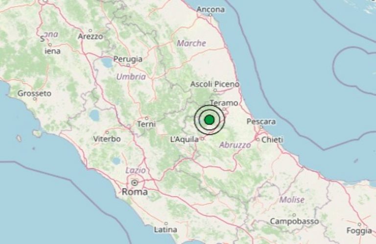 Terremoto oggi in Abruzzo, martedì 29 luglio 2025: scossa M 2.9 in provincia di Teramo. I dati ufficiali Ingv Terremoto oggi in Abruzzo, martedì 29 luglio 2025: scossa M 2.9 in provincia di Teramo. I dati ufficiali Ingv