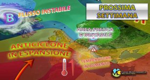 Meteo - L'Anticiclone ci riprova per l'inizio della prossima settimana, ma l'Estate arranca: la tendenza