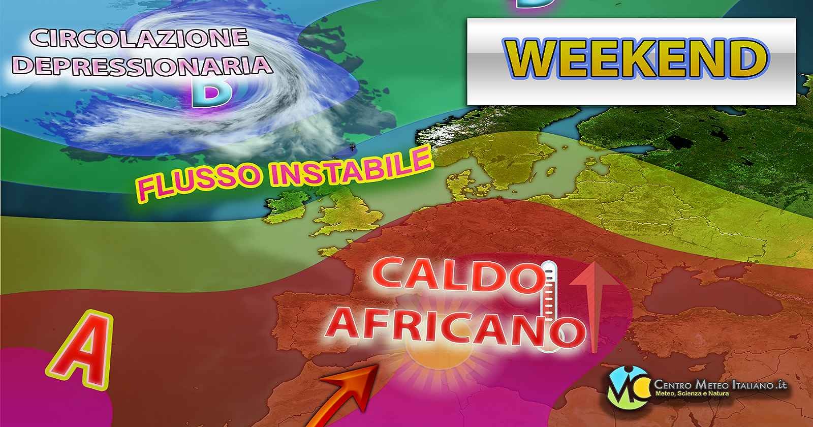 Ondata di caldo al via sul finire della settimana