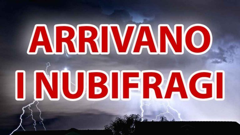 Meteo – Saccatura depressionaria irrompe nel Mediterraneo e squarcia l’Estate, con temporali e possibili nubifragi in arrivo